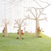 Tree Sculpture In Natural Fibers - Imagen 5